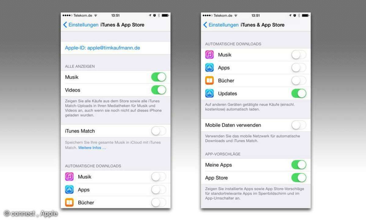 Apple's Betriebsystem: So erstellen Sie iOS 8 richtig