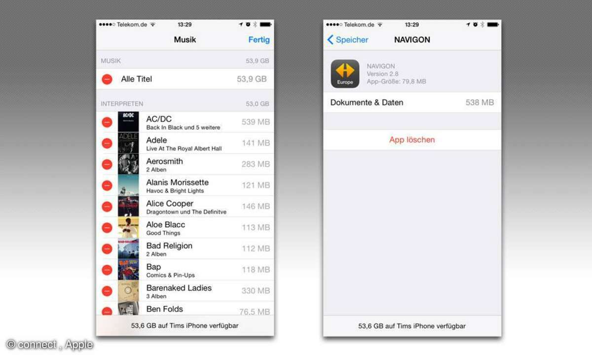 iOS 8 Einstellungen Tipps