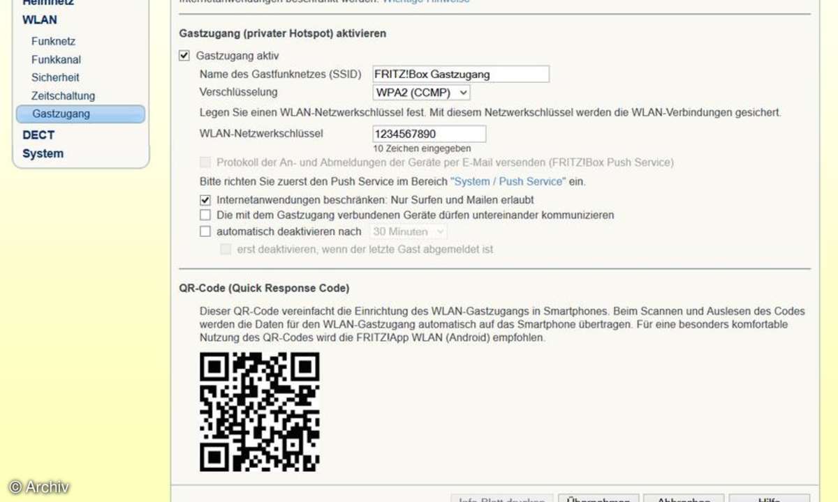 Gastzugang