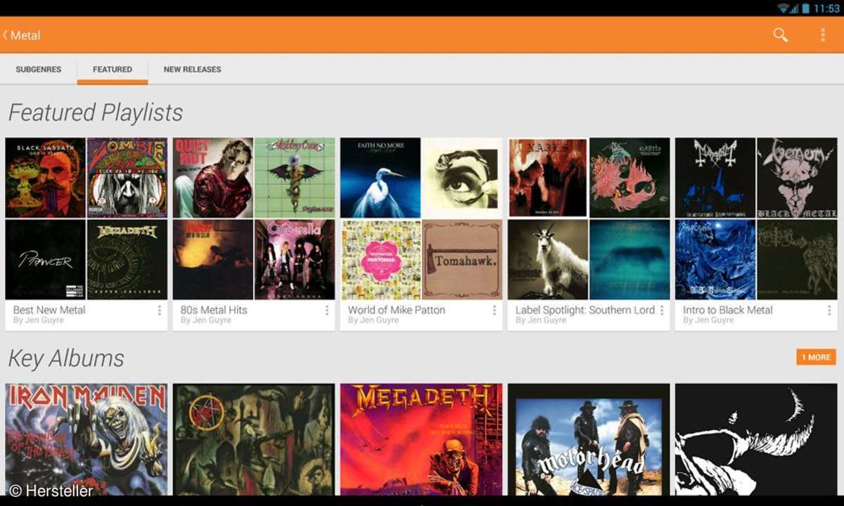 Google Music für Android