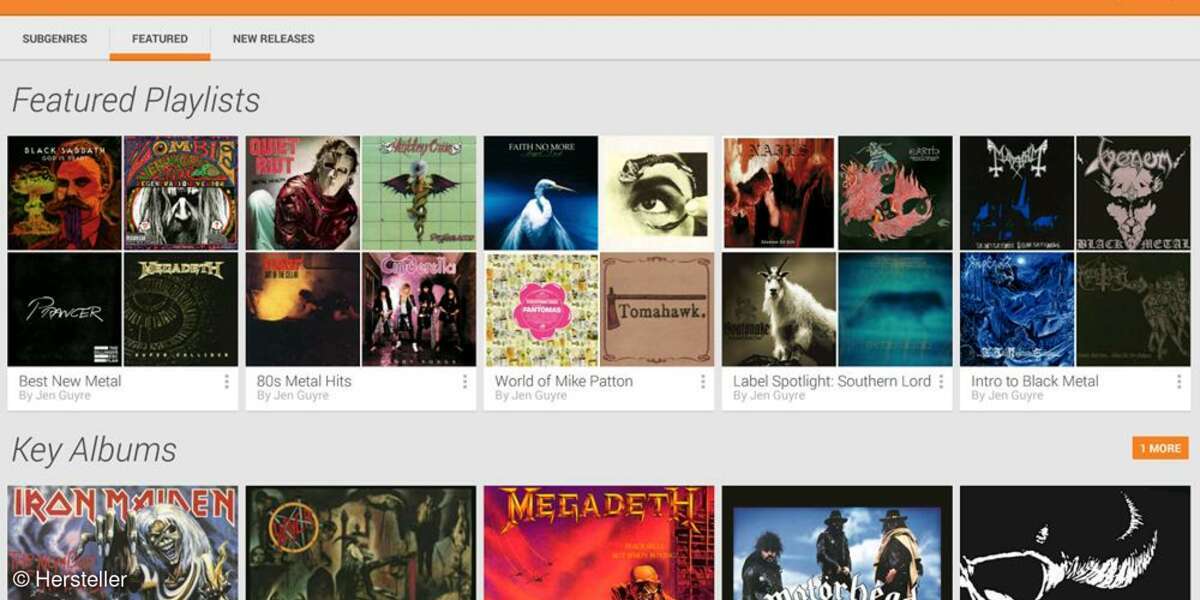 Google Music für Android
