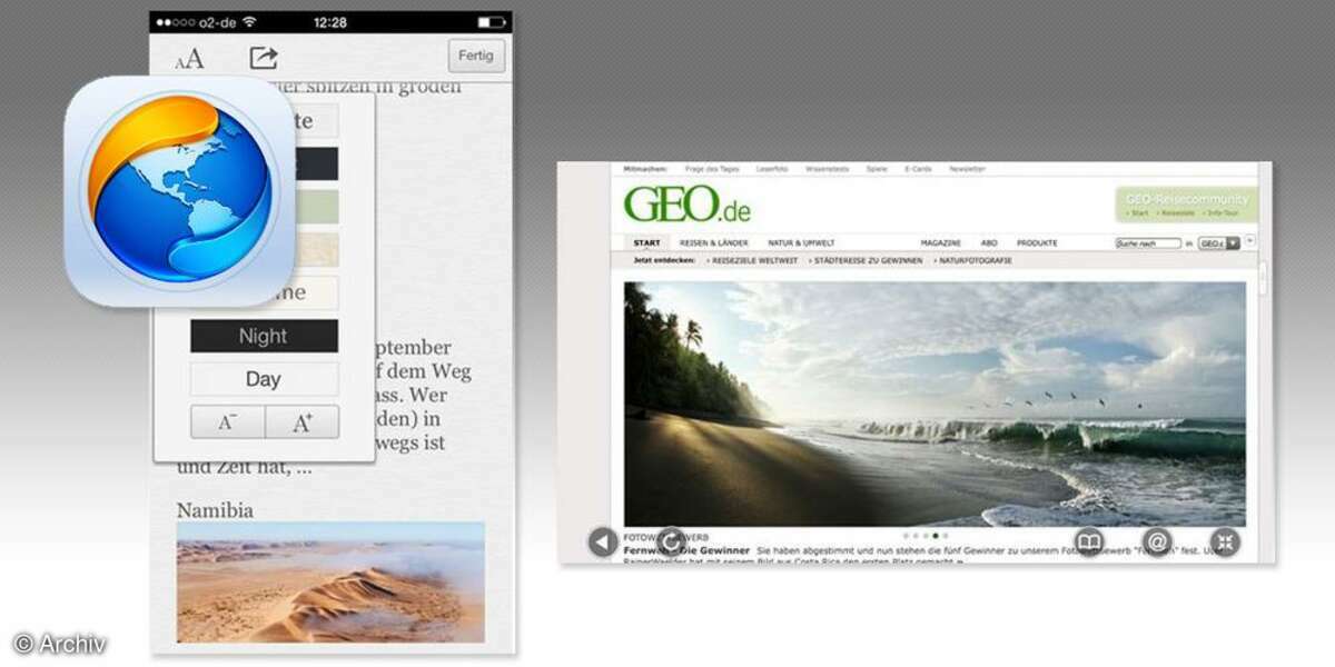 Browser App, mercury, Screenshot