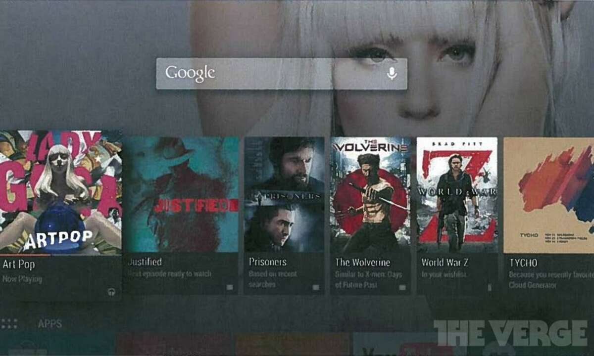 Android TV Leak