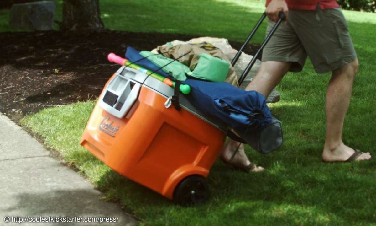 Coolest Cooler Transporthalterung