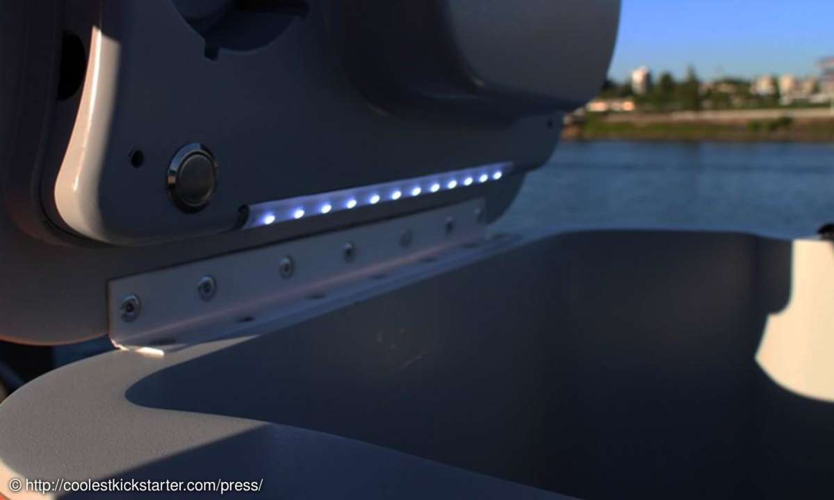 Coolest Cooler integrierte LED-Beleuchtung