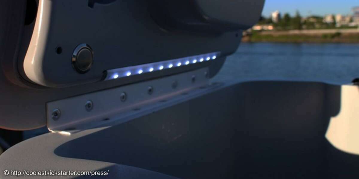 Coolest Cooler integrierte LED-Beleuchtung