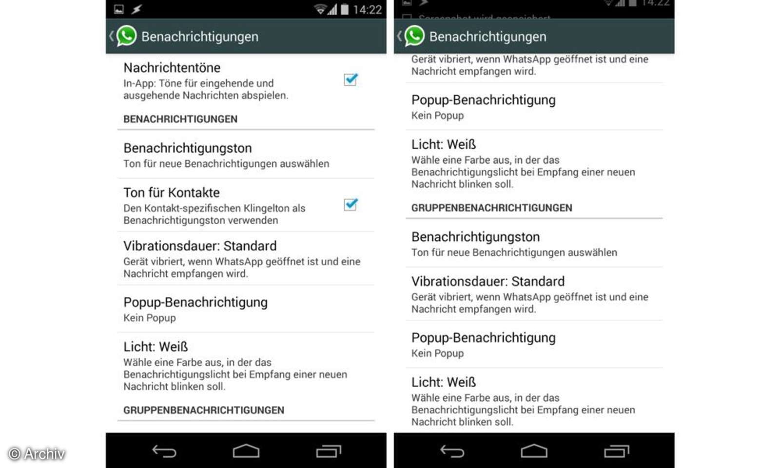 So geht's WhatsApp mit Android optimal einstellen connect