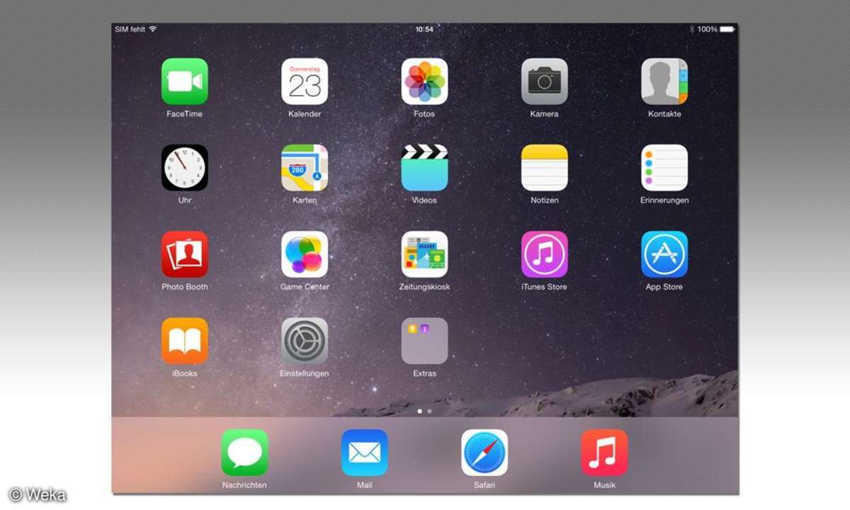 iPad Air 2 - Home