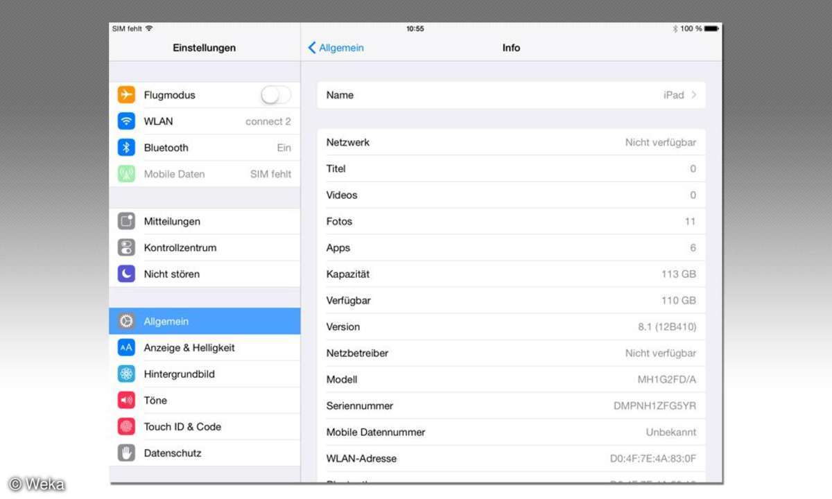 iPad Air 2 - Info