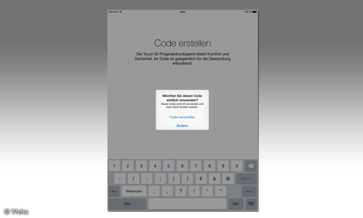 iPad Air 2 - Code