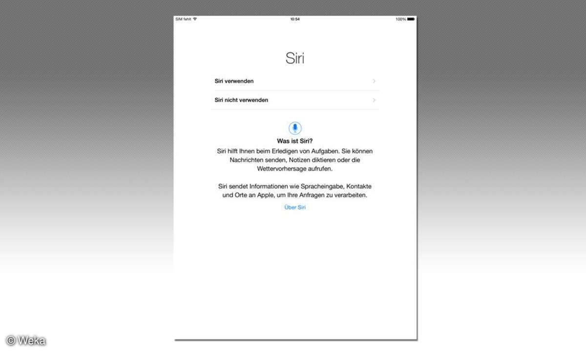 iPad Air 2 - Siri