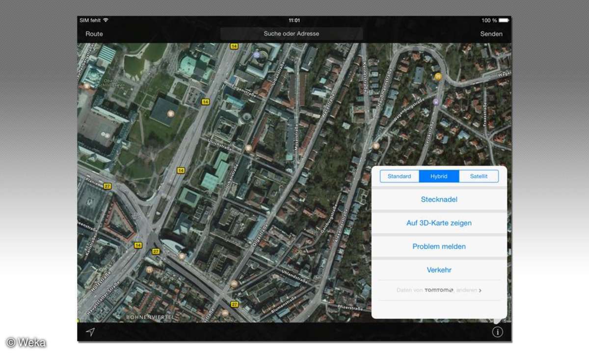 iPad Air 2 - Hybridkarte
