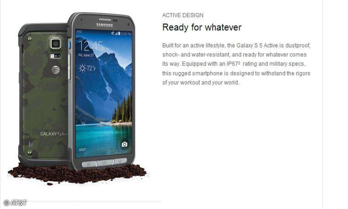 Samsung Galaxy S5 Active,AT&T