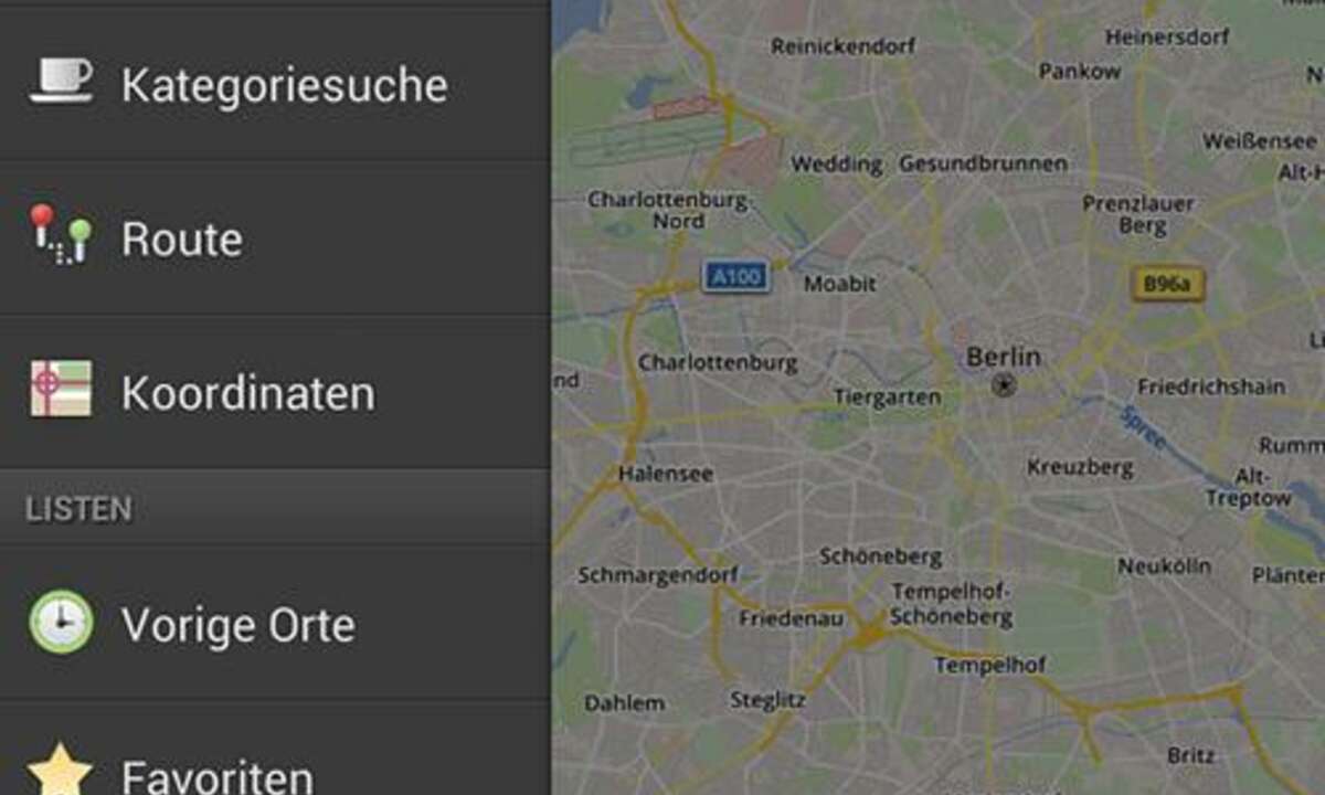 Skobbler ForeverMaps2, Routen-App
