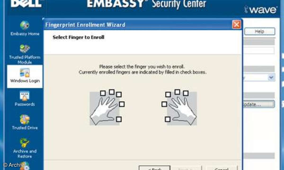 Fingerabdrucksensor