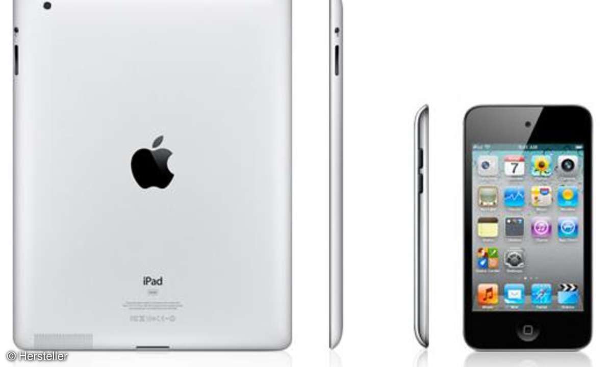 iPad 2 und iPod Touch
