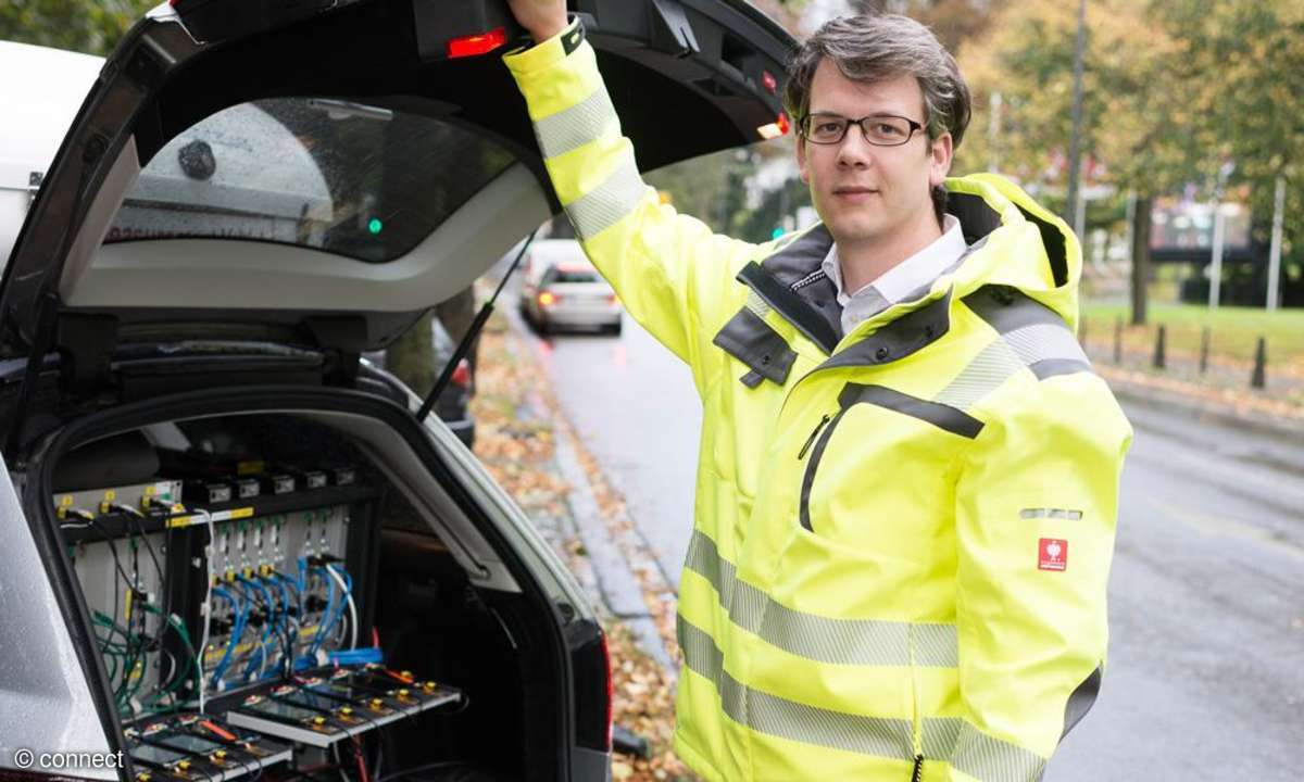 Netztest 2014: Testfahrzeug