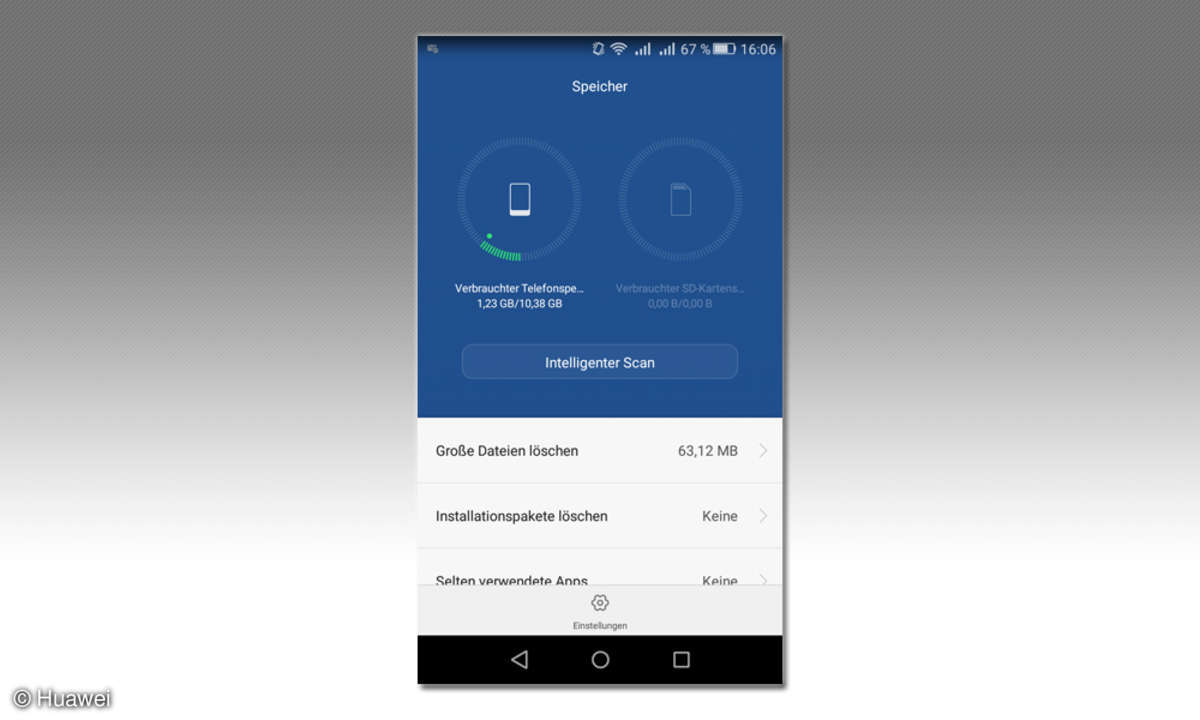 Huawei p6 lite screenshot