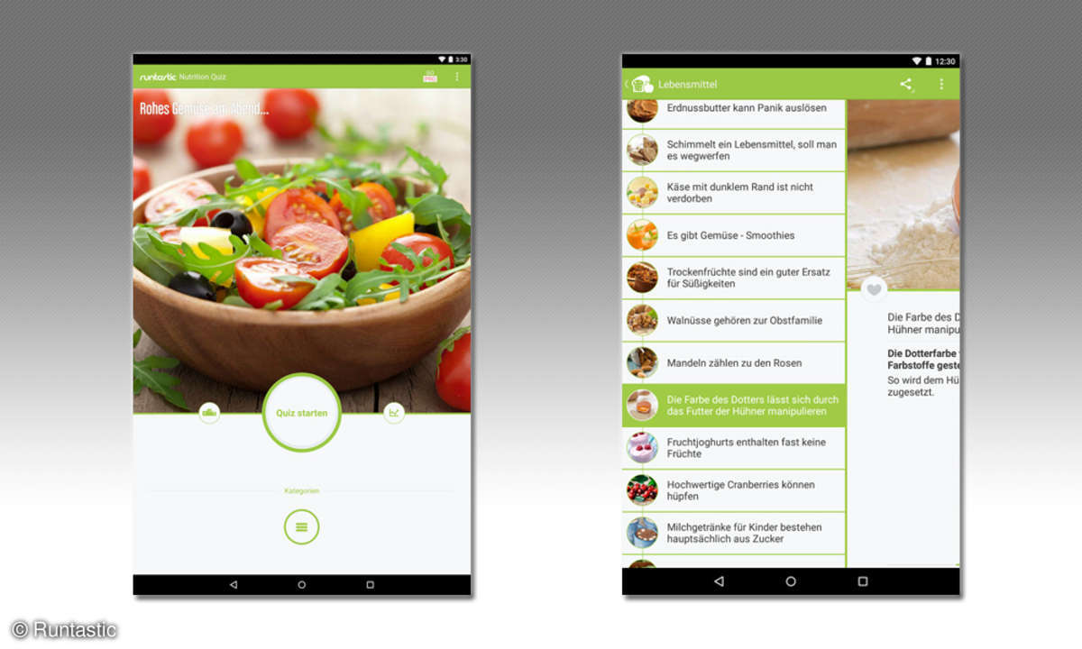 Runtastic Gesundheit & Mythen