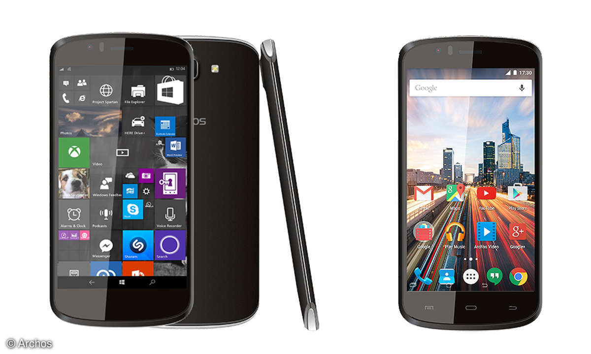 Archos 50 Cesium und 50e Helium