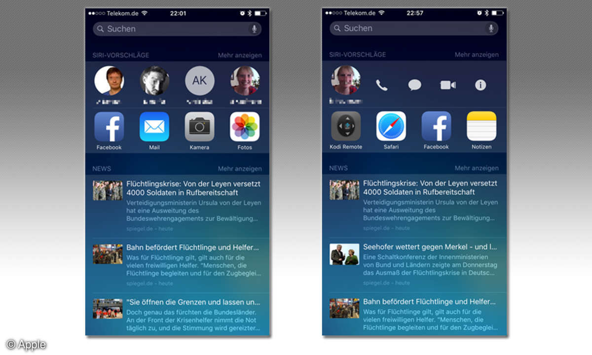 Apple iOS 9 - Screenshot