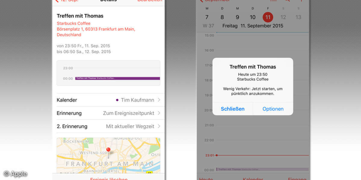 Apple iOS 9 - Screenshot