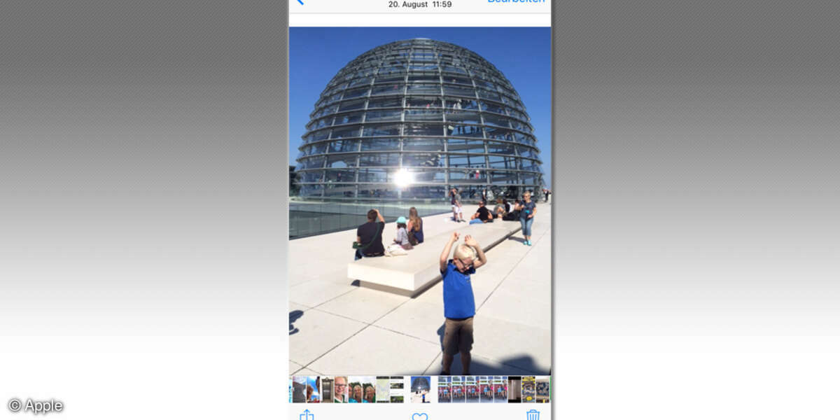 Apple iOS 9 - Screenshot