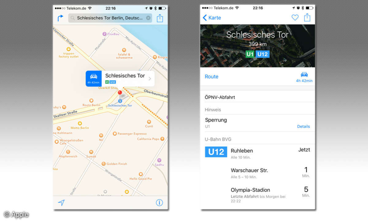 Apple iOS 9 - Screenshot