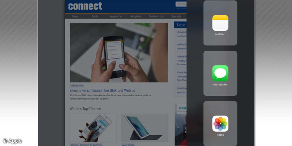 Apple iOS 9 - Screenshot