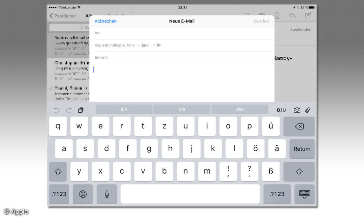 Apple iOS 9 - Screenshot