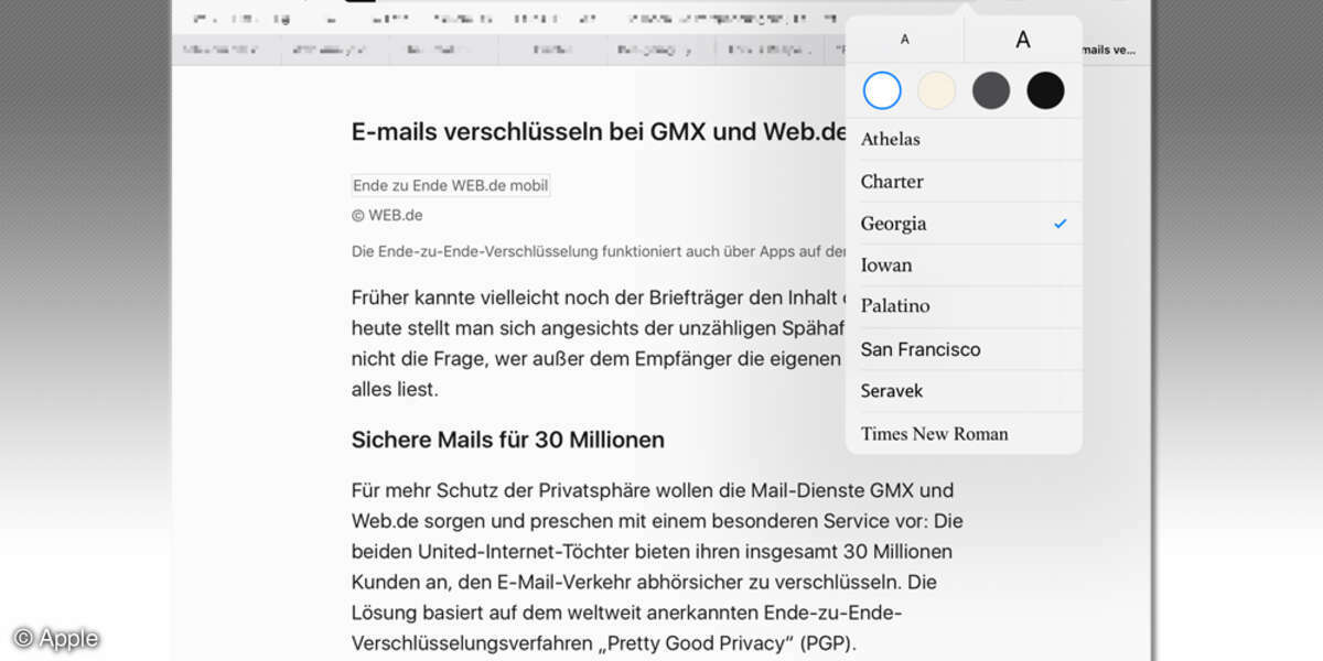 Apple iOS 9 - Screenshot