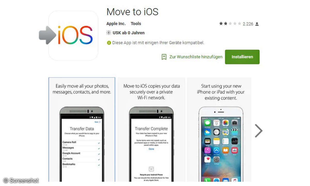 Move to iOS