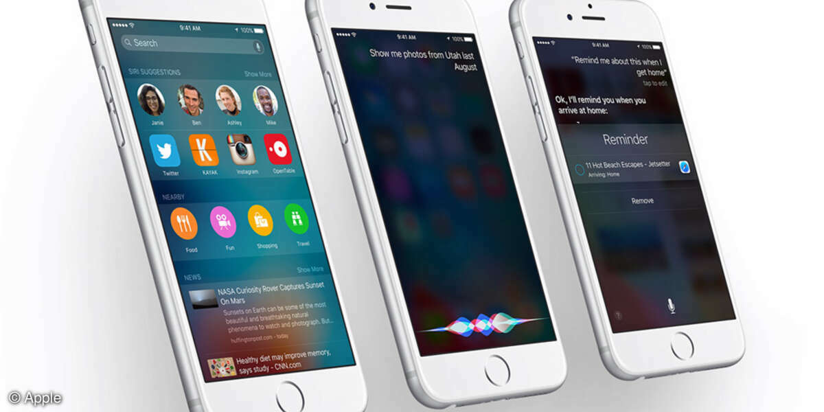 Apple iPhone 6 mit iOS 9