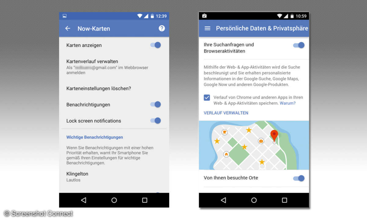 Daten- und Privatsphäre bei Android