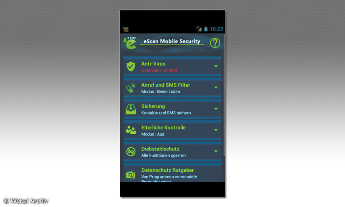 eScan Mobile Security
