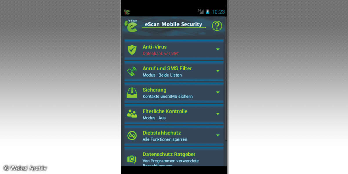 eScan Mobile Security