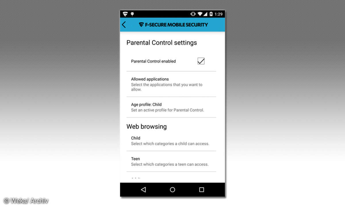 F Secure Mobile Security