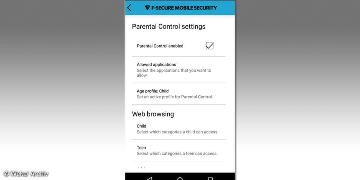 F Secure Mobile Security