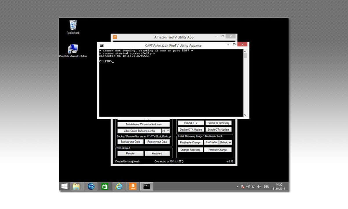 Amazon Fire TV Utility App