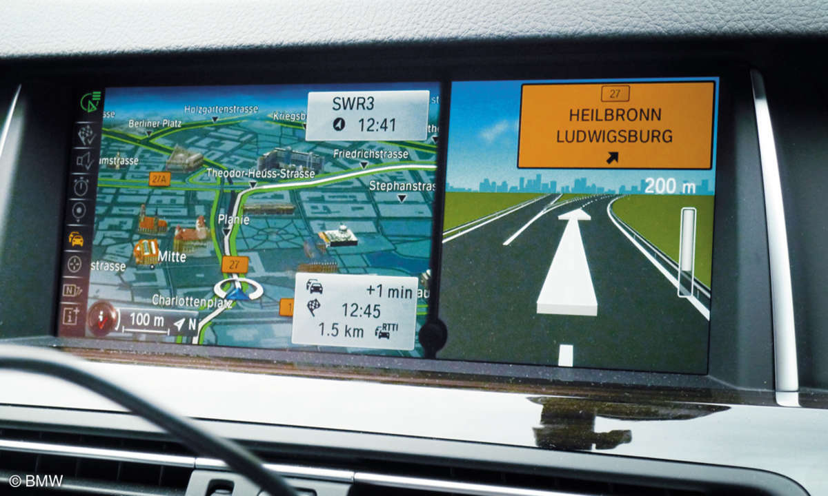 BMW: Navigationssys. Professional / Connected Drive Services / RTTI
