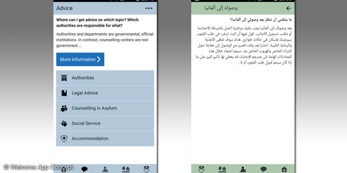 Welcome App Germany