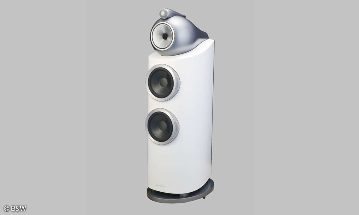 B&W 802 D3 Standboxen