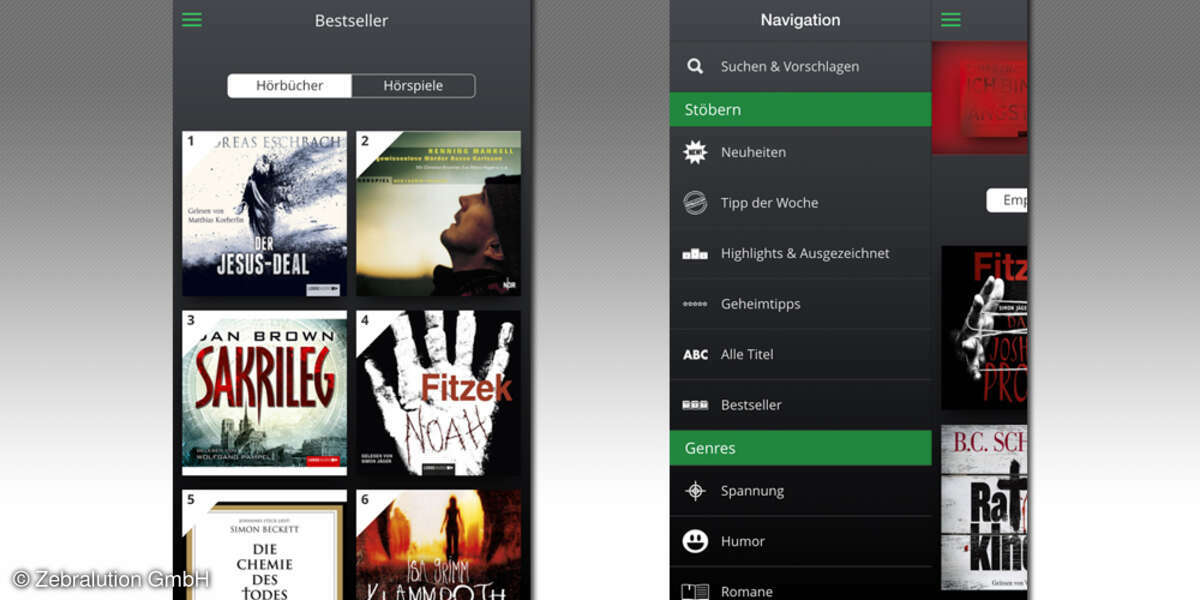 Spooks App für Android