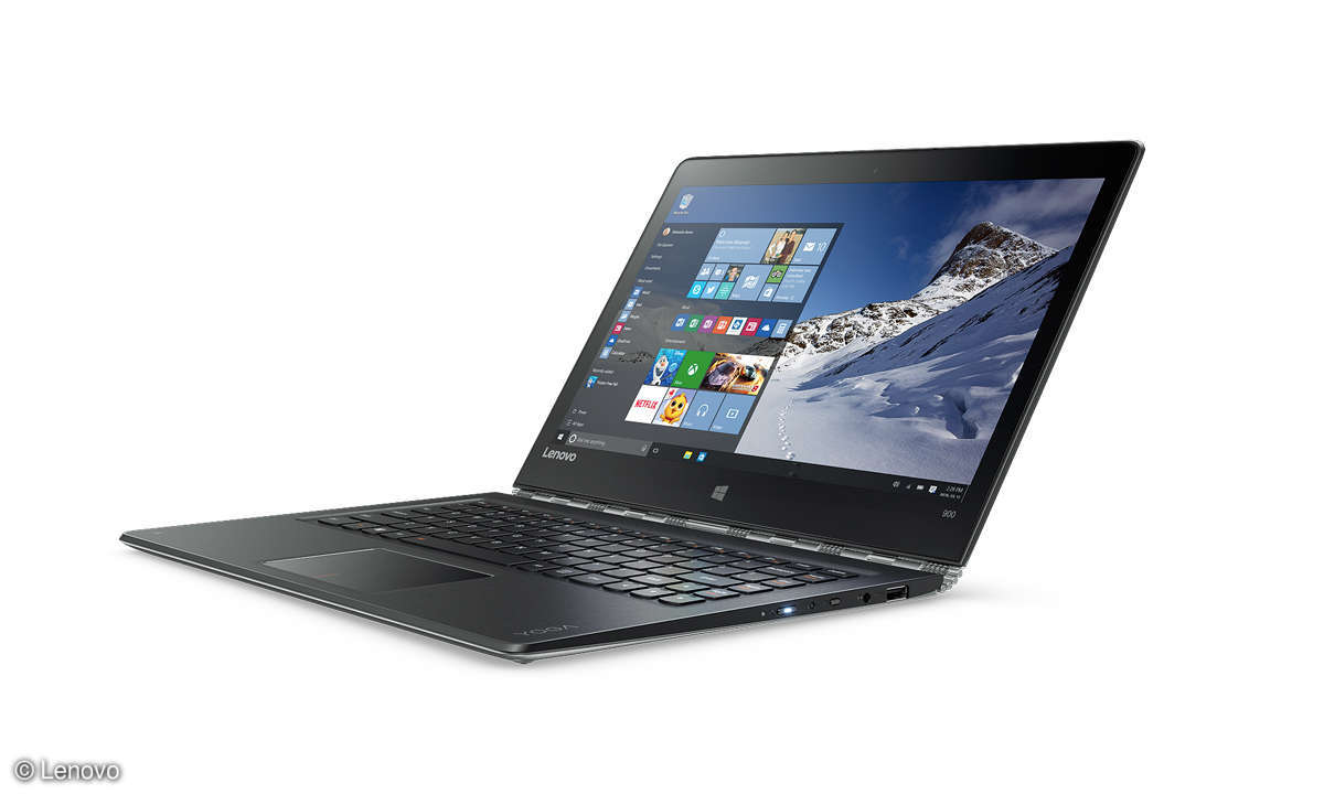 Lenovo im Notebook-Modus