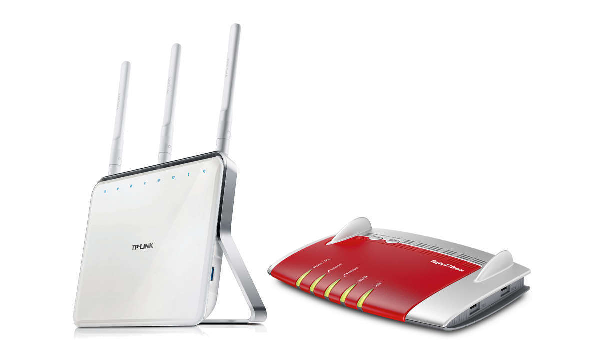 AVM Fritzbox 7490 und TP-Link