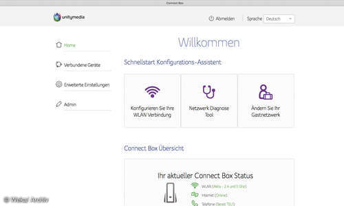 Unitymedia Connect Box im Test - connect
