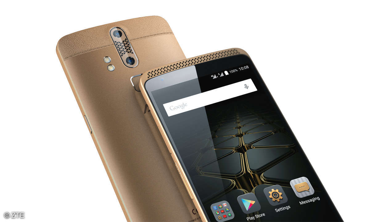 ZTE Axon Elite: Front und Back 