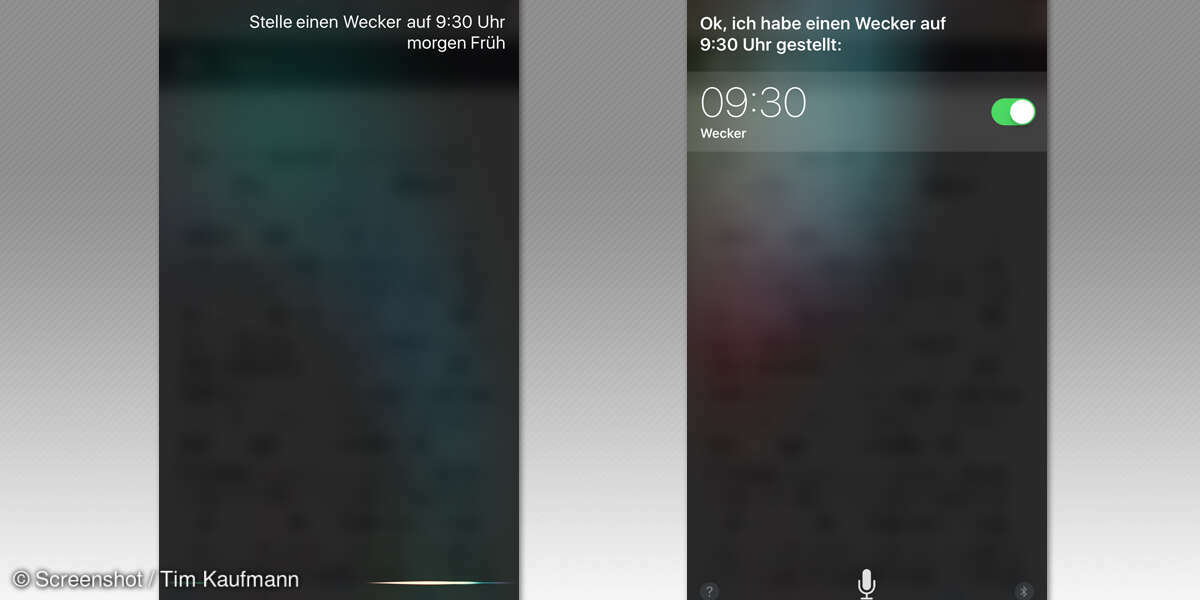 Siri-Funktionen