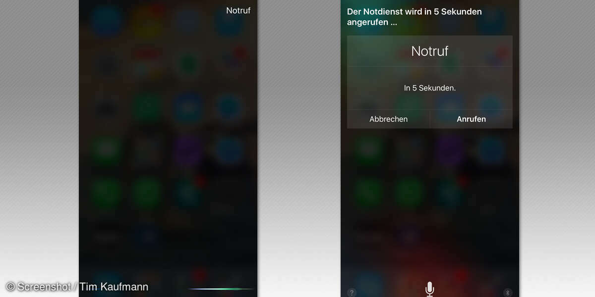 Siri-Funktionen