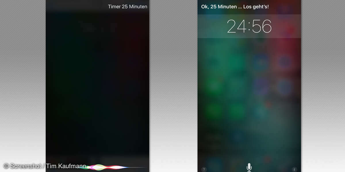 Siri-Funktionen